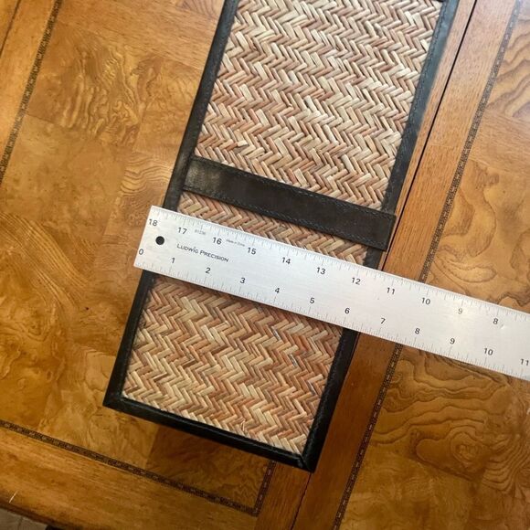 Decorative Wicker & Black Box! - Picture 7 of 8